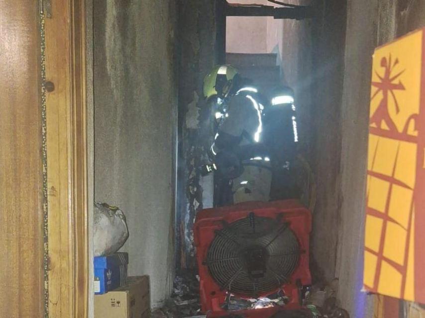 Imagen de los bomberos