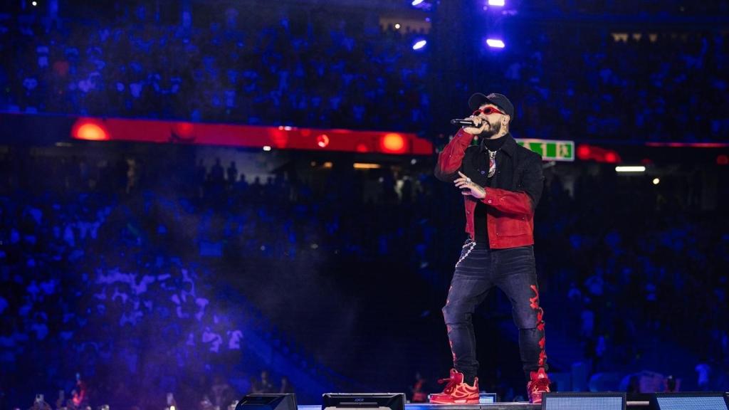 Actuación durante la última edición de la Velada de Ibai.