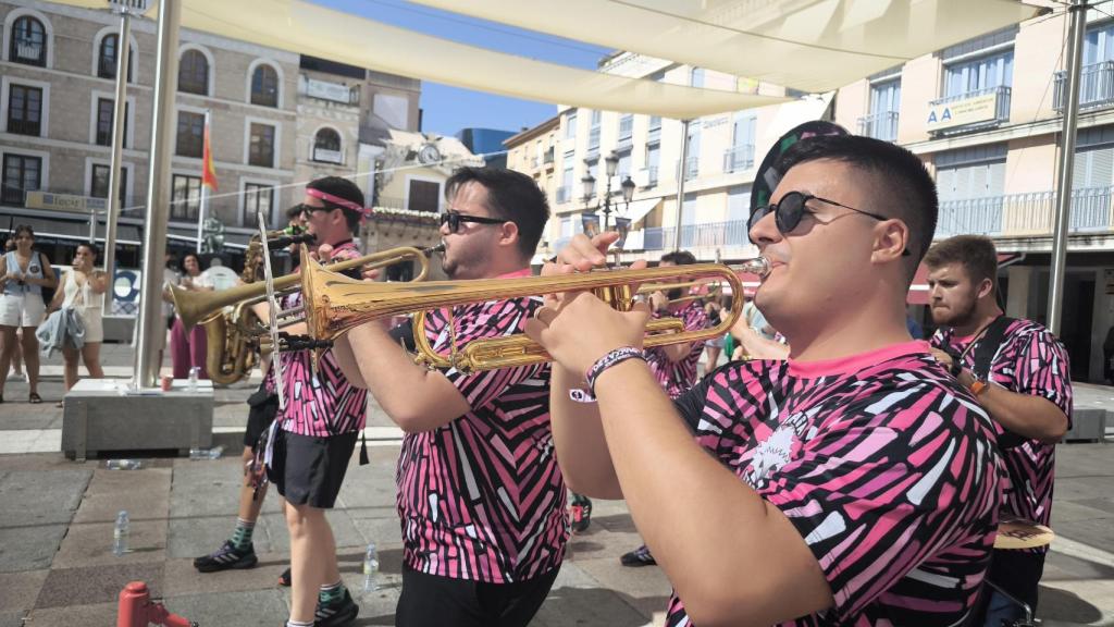 Una de las charangas participantes.