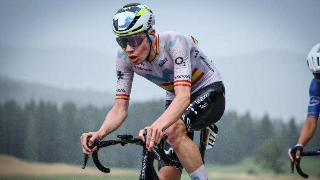 Iván Romeo, en el Tour