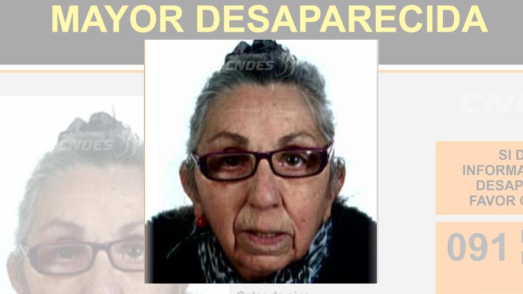 Buscan en Ciudad Real a María del Carmen, una mujer de 78 años desaparecida desde el viernes