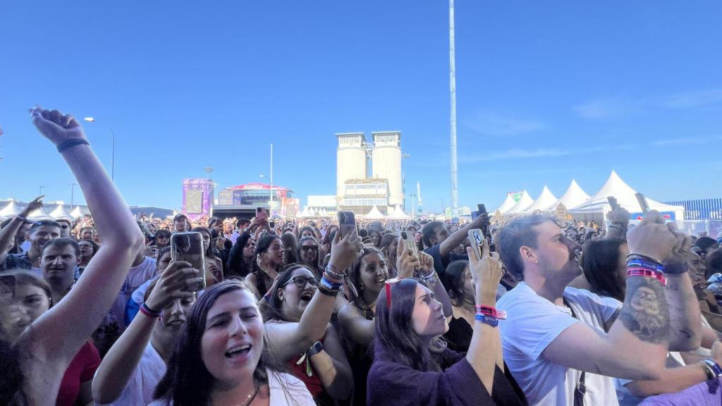 El público no paró de disfrutar del concierto de Miriam Rodríguez.