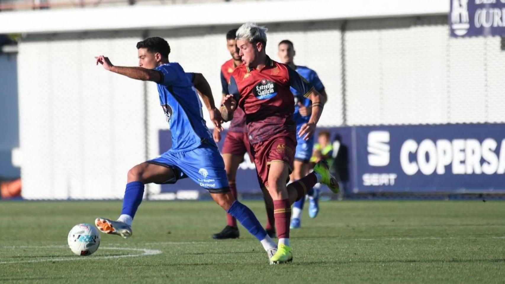 Instante del partido.