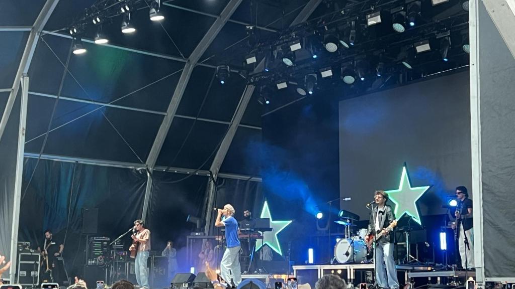 Marlon llenó el escenario.