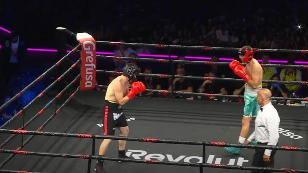 Imagen del combate entre Gaspi y Perxitaa.