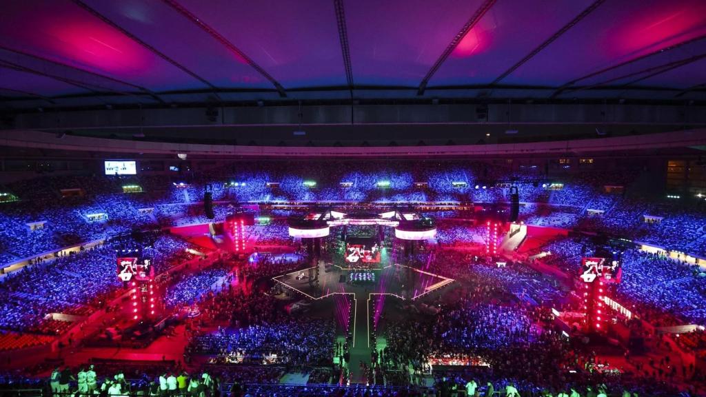 Quinta edición de La Velada del Año en el Estadio de La Cartuja.