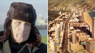 Patrick Ryan en un documental de BBC Spotlight sobre 'The Troubles' en 2019 y la ciudad de Benidorm en los 80.