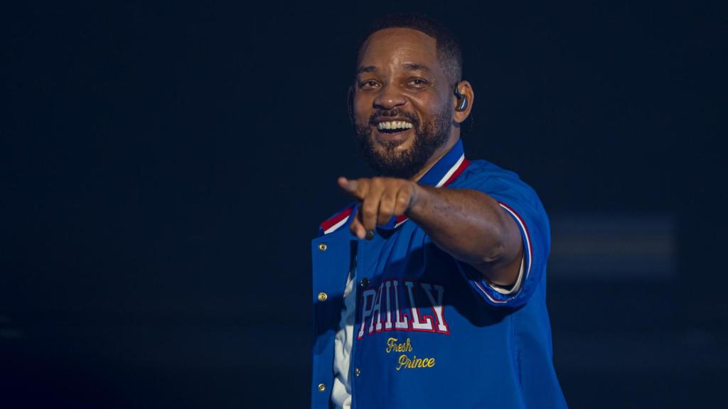 Will Smith durante su concierto en Starlite Marbella.