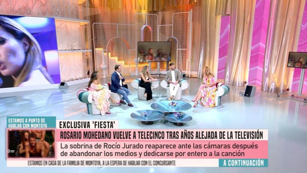 Amor Romeira, Saúl Ortiz, Álex Blanquer, César Muñoz y Rosario Mohedano.