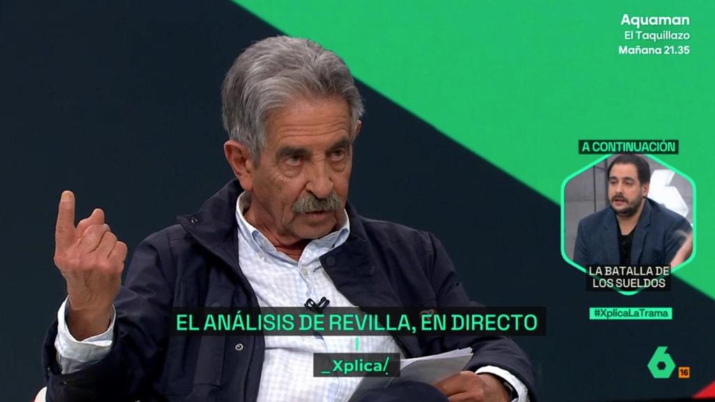 Miguel Ángel Revilla en 'laSexta Xplica'.