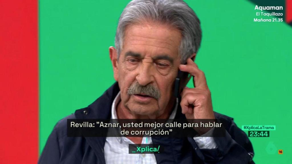 Miguel Ángel Revilla en 'laSexta Xplica'.