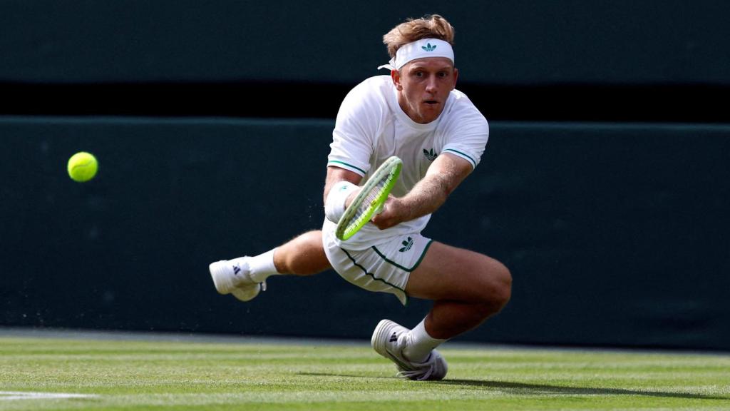 Davidovich, en Wimbledon.