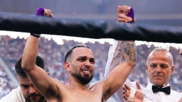 Pereira tras ser proclamado ganador.