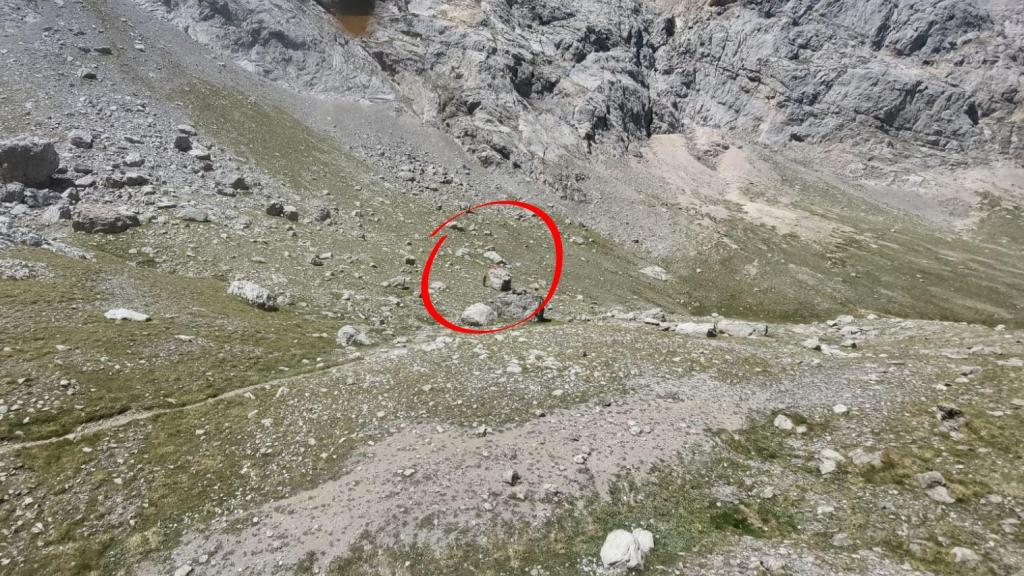 Rescatan en helicóptero a un hombre en los Picos de Europa