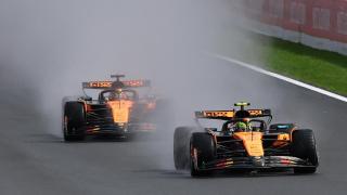 Piastri prepara el adelantamiento a Lando Norris en Spa