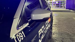 Un vehículo de Policía Nacional