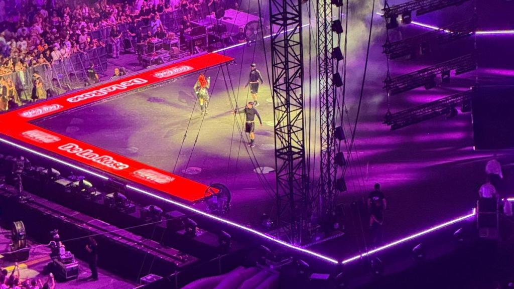 Actuación de De La Rose en la 'Velada del Año'.