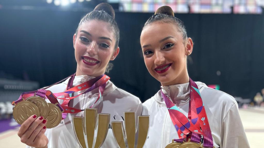 Andrea Fernández y Andrea Corral