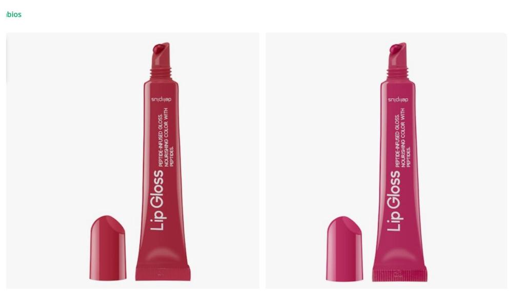 Brillo de labios Lip Gloss Deliplus.