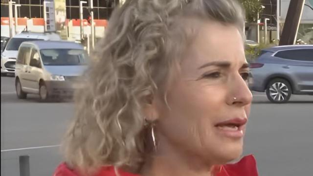 Limpiadora de hospital Taulí, en Sabadell.