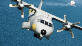 Avión CN-235 del Ejército del Aire en la Operación Atalanta