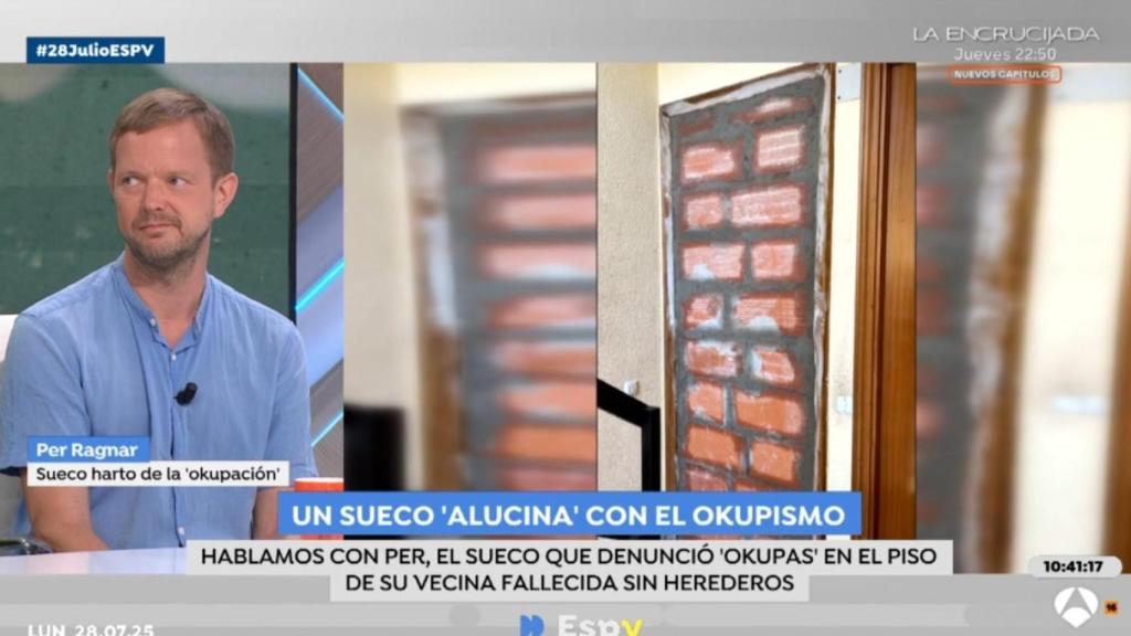 El piso lleva años okupado.