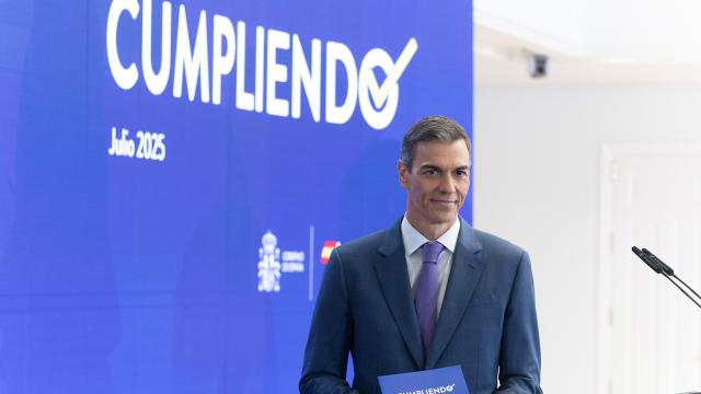 El presidente del Gobierno, Pedro Sánchez.