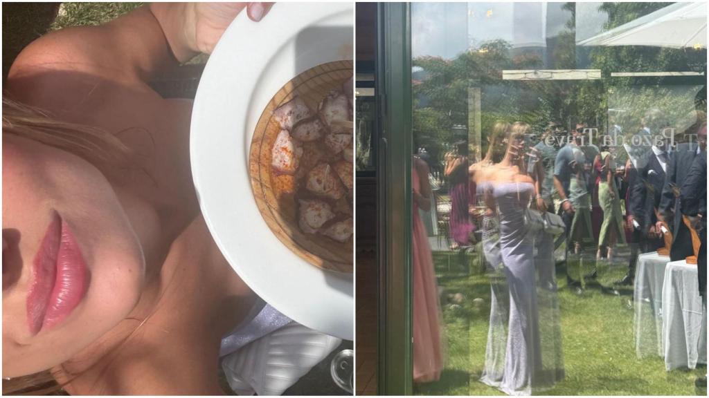 Ester Expósito pasa un fin de semana de celebración en Galicia en una boda y comiendo pulpo