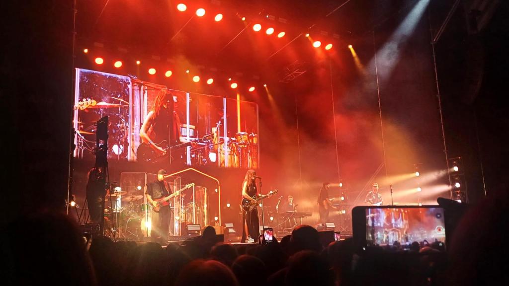 Vanessa Martín el sábado 25 de julio en Alicante.