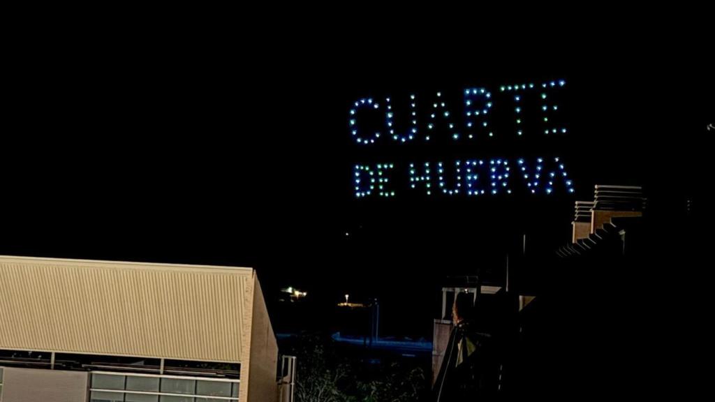 Drones en el cielo del municipio.