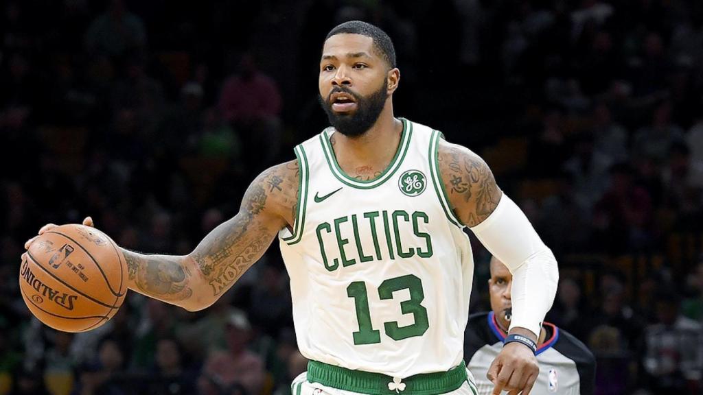 Marcus Morris, durante su etapa en los Celtics.