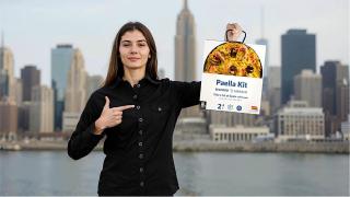 La última campaña de la empresa Carmencita para difundir la paella desde Nueva York.