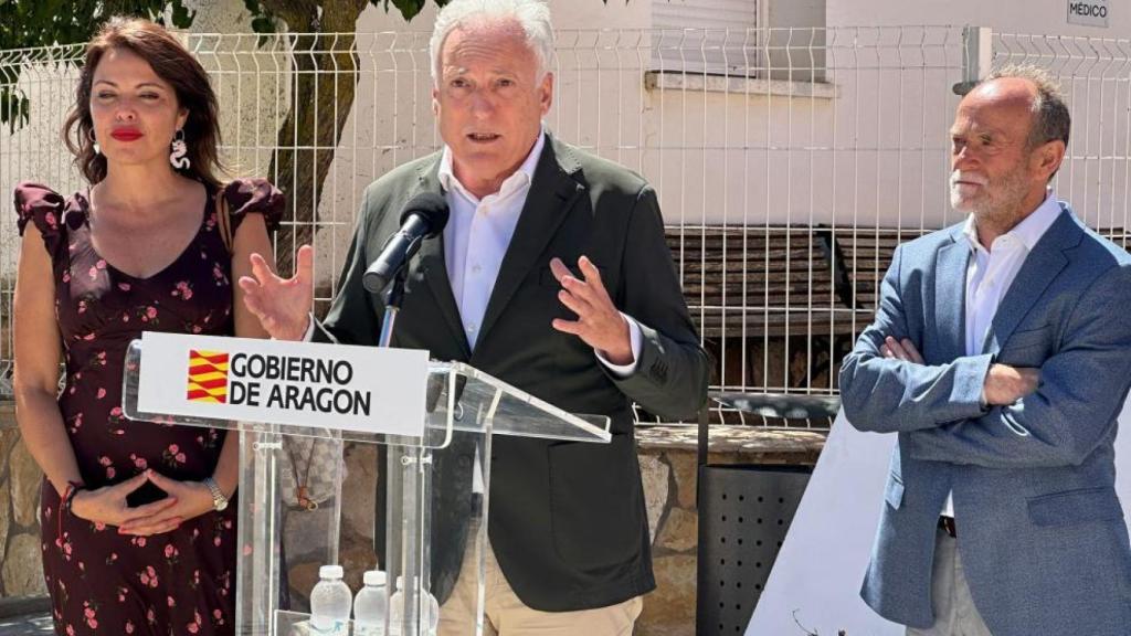 Octavio López durante la presentación.