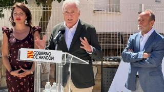 Octavio López durante la presentación.