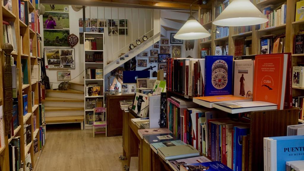 Interior de la librería