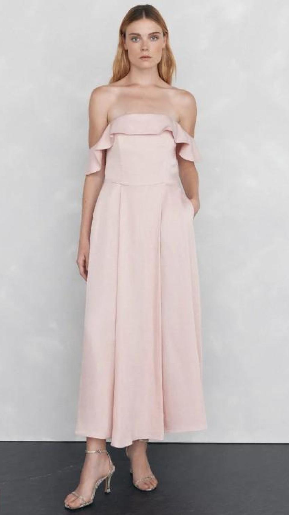 El vestido de Pedro del Hierro que ha lucido Alba Carrillo.