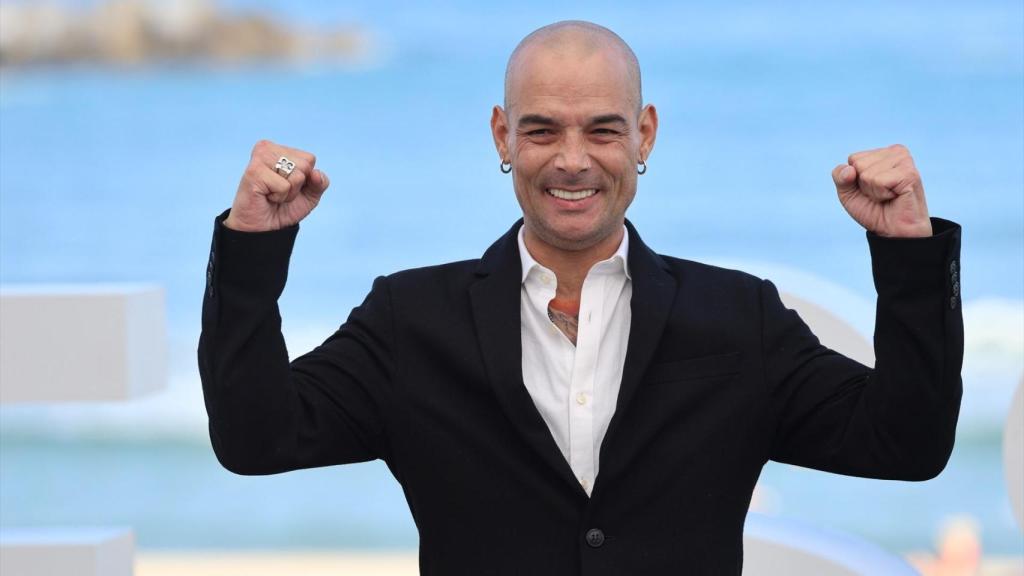 Gervasio Deferr, en el photocall de la serie 'El Gran Salto'.