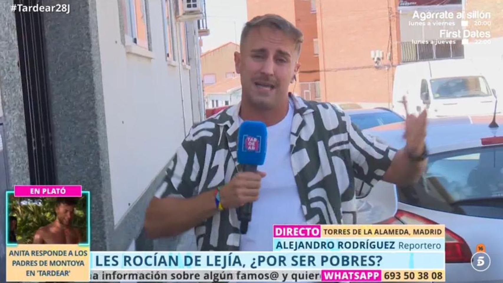 Alejandro Rodríguez, reportero de 'Tardear'.