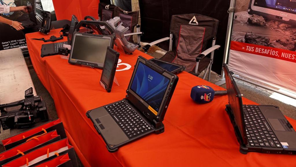 Ordenadores y dispositivos rugerizados de Getac utilizados en la Baja Aragón.