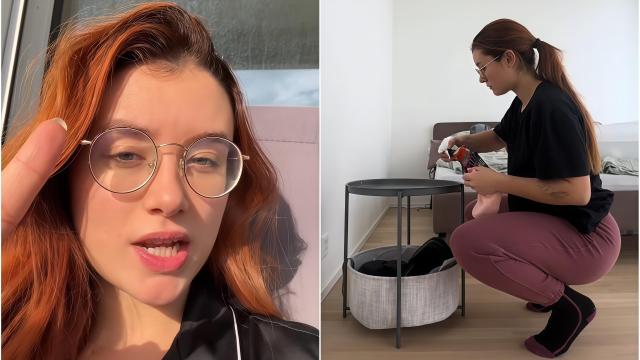 Ana Marina Lasso, trabajadora en Suiza.