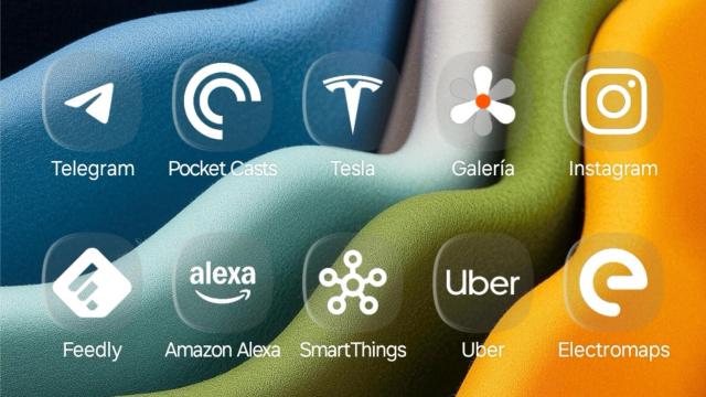 Efecto cristal en One UI de Samsung