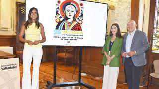 Blanca Jiménez con Virginia Guadarrama y Jesús Julio Carnero