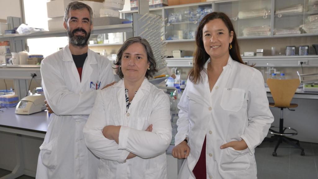 De izquierda a derecha, Carlos A. Castillo, Pilar Alberdi e Inmaculada Ballesteros.