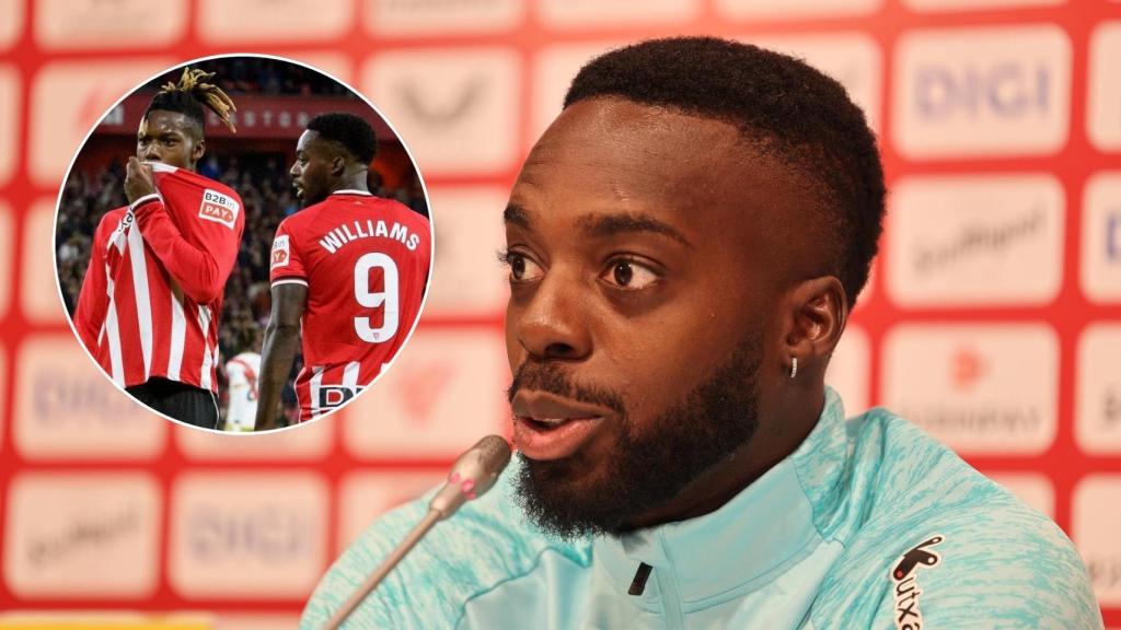 Iñaki Williams, en rueda de prensa