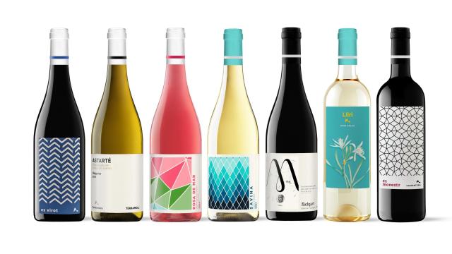 Terramoll, bodegón de botellas