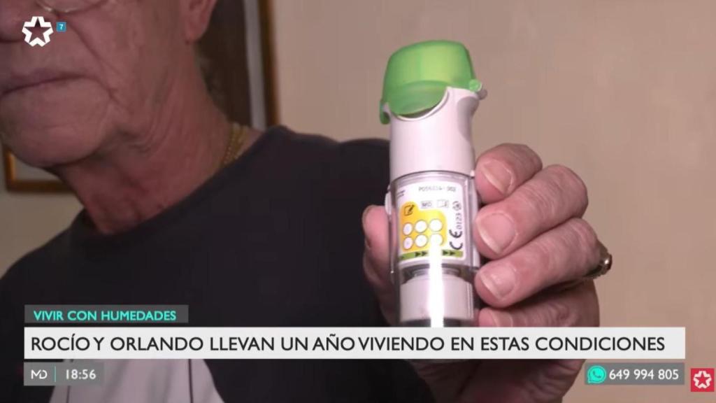 Orlando está con medicación.