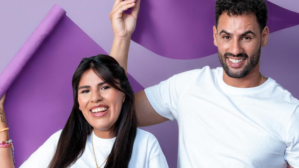 Isa Pantoja y Asraf Beno.