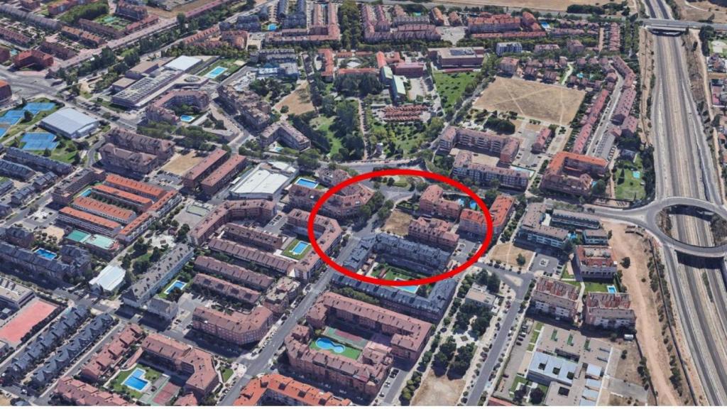 Lugar en el que se construirán las nuevas viviendas en Valladolid.
