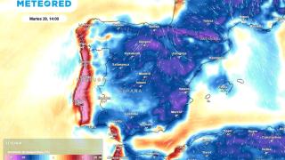Anomalías de bajas temperaturas en España a finales de julio. Meteored.