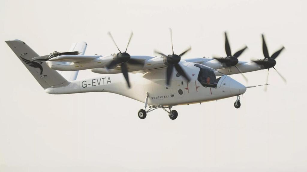 El prototipo VX-4 en pleno vuelo.